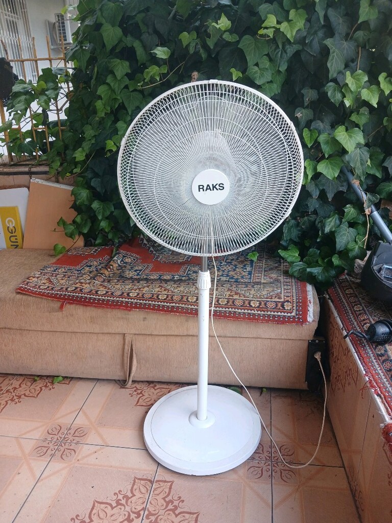 RAKS BÜYÜK BOY SANAYİ TİPİ 3KADEMELİ VANTİLATÖR SARHOŞ KAFA - 3
