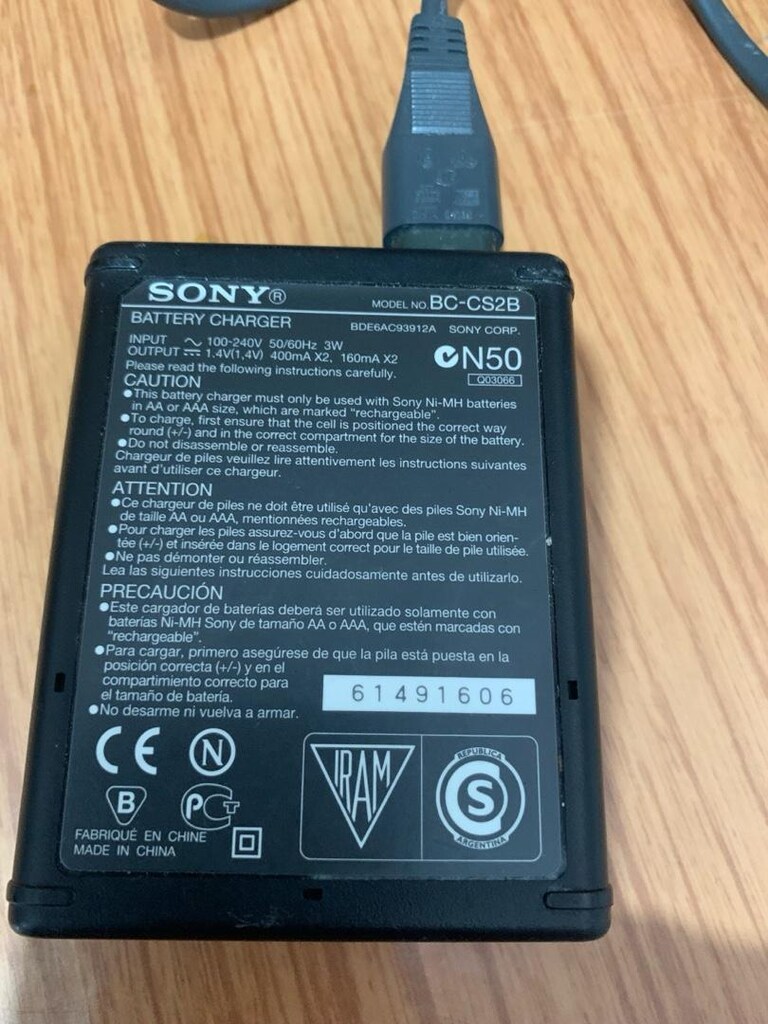 SONY pil şarj aleti temiz hatasızdır orijinal - 4