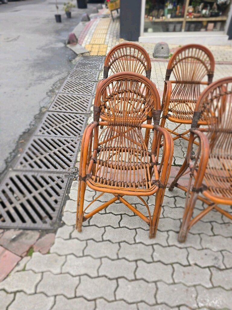 Bambu Bahçe Sandalyesi - 8