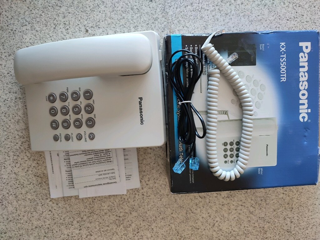 Panasonic Kx-TS500TR telefon makinası - 2