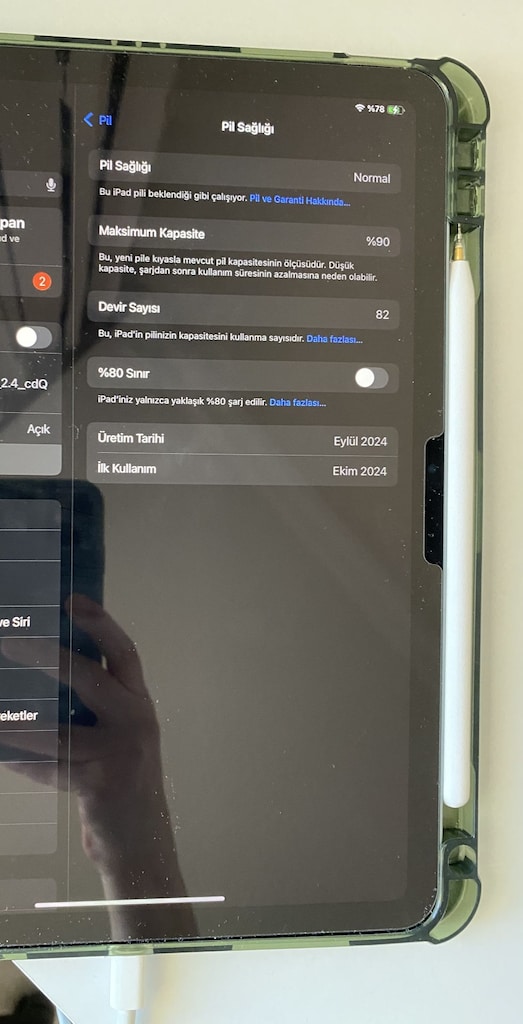 Yeni gibi Mavi ipad air 11 inç ( M2 işlemcili) - 5
