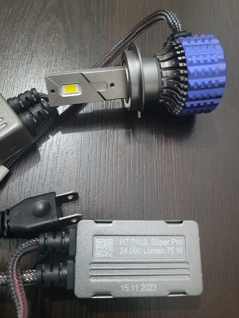 Led far 24.000 lümen 75 W H7 Paul süper Pro - 3