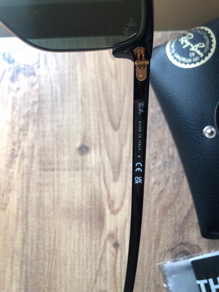Orijinal Ray-Ban Clubmaster RB3016 W0365 (49 Ekartman) - Full Set - 4