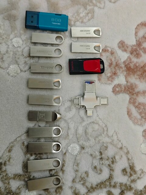 Flash Bellek Metal Gövde Güvenli USB Bellek Data Traveler