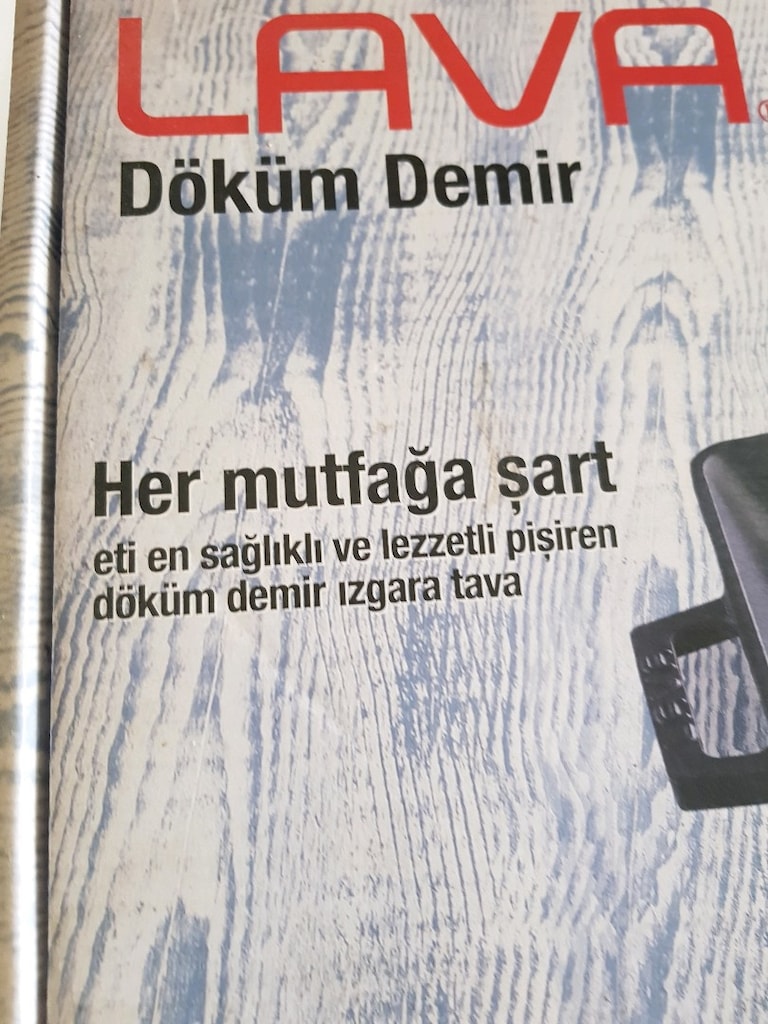 demir döküm tava - 5