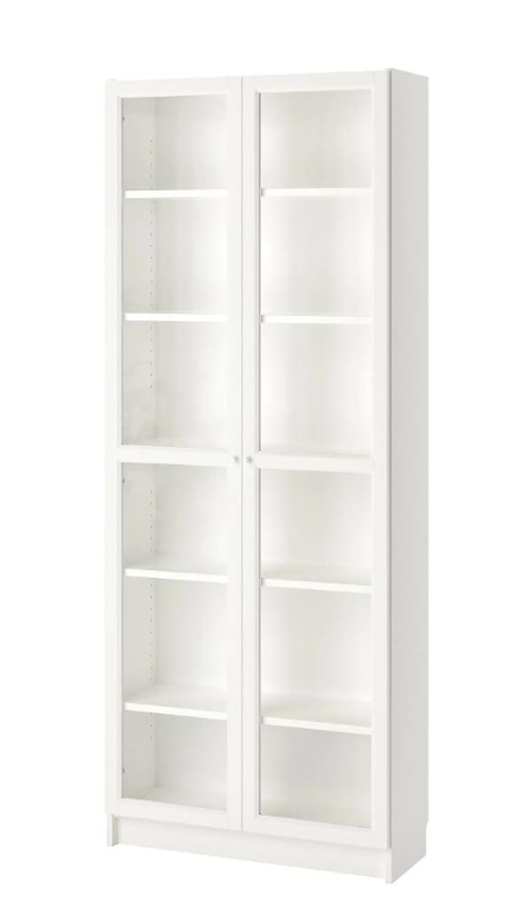 Cam Kapaklı Kitaplık Raf ikea