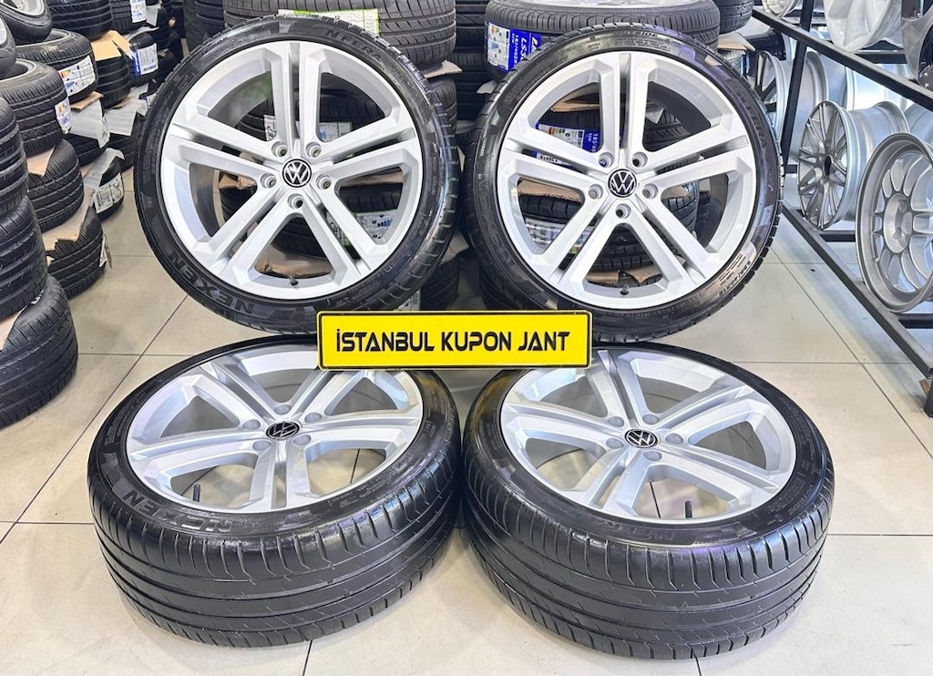 18 İNÇ 5x112 WW Mallory jant Lastik Takımı 225/40/18 Sıfır ayarında - 8
