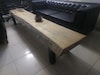 Ağaç ofis masası sehpa 2 adet ve terraryum - 3