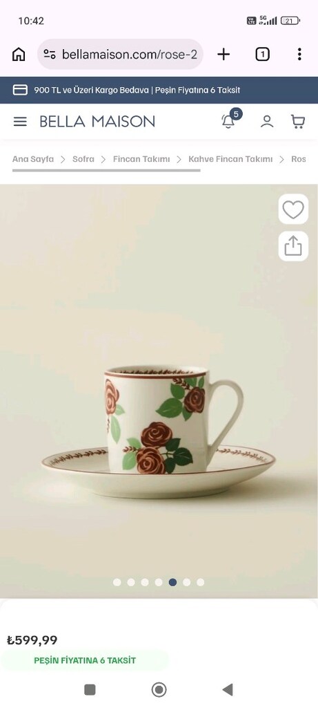 2 li kahve fincanı - 3