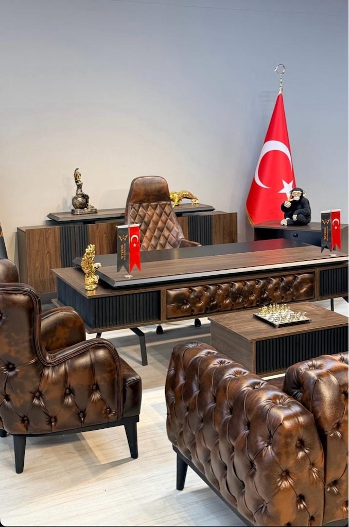 VİZYON ULTRA LÜKS OFİS TAKIMI OFİS MOBİLYA TAKIMI - 2