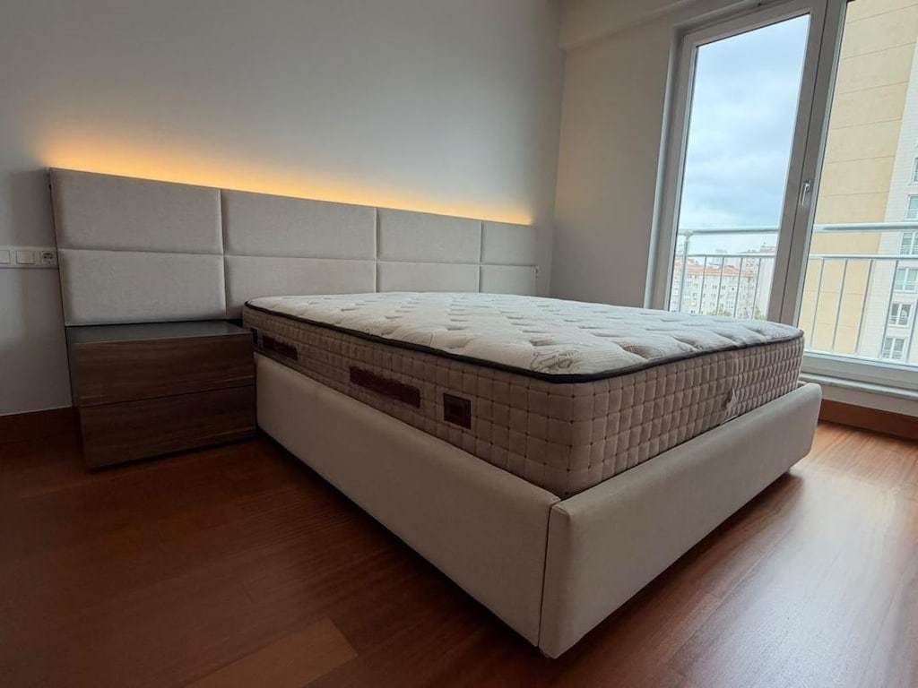 baza başlık led li iki adet komidin - 2