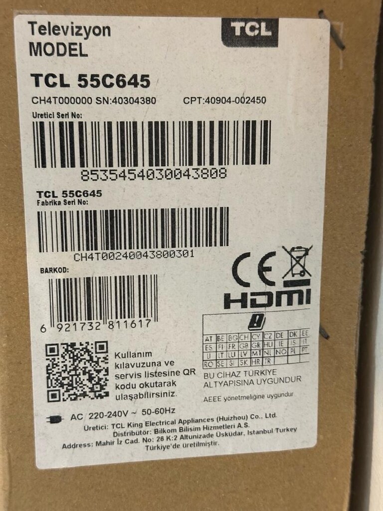 TCL 55C645 Q led Tv - 2