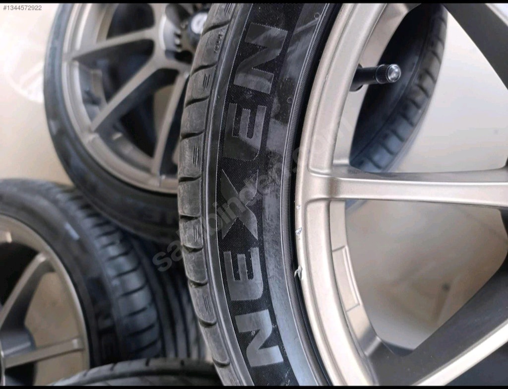 18 5x112 sparco assetto gara jant lastik takımı hatasız - 5