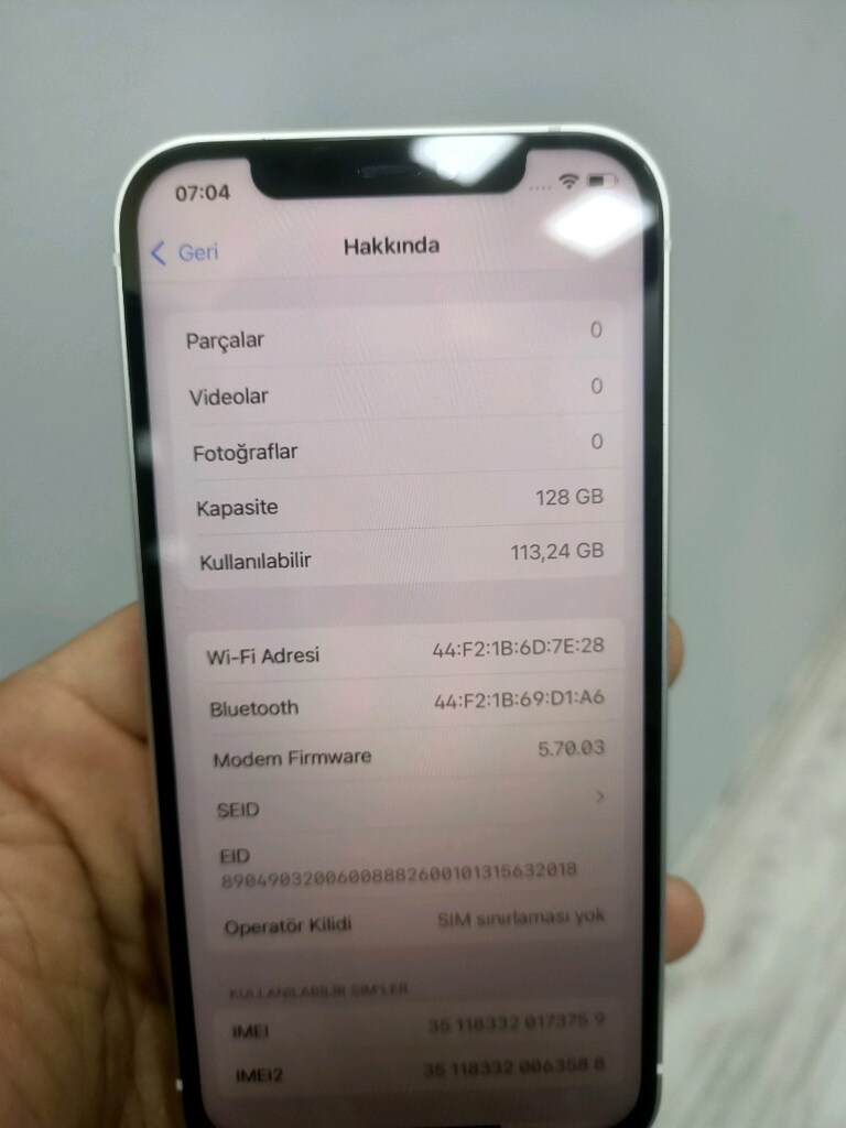 128 GB İPHONE 12 - 6