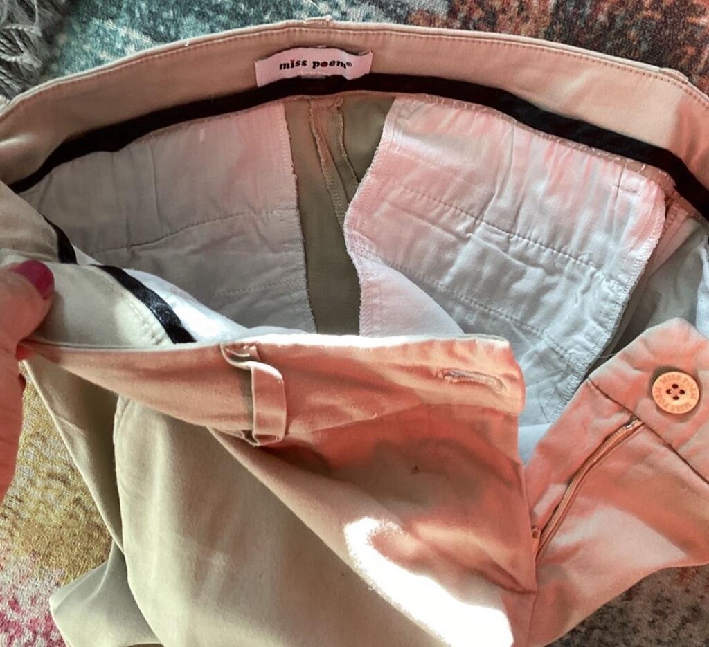 pamuklu bol paça pantolon 38-40 - 2