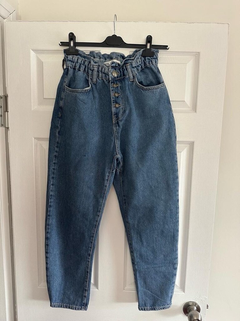 Zara baggy yüksek bel jean