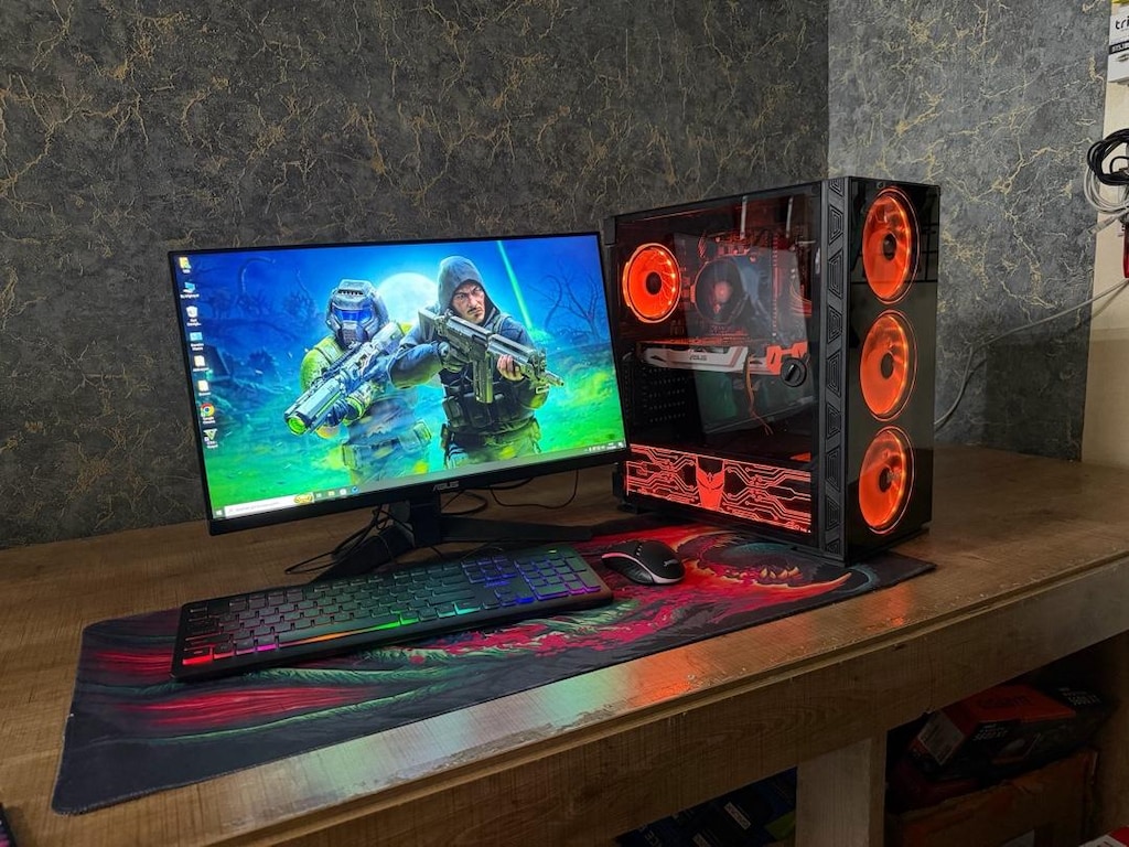 İMKANSIZ FİYATA FULL OYUNCU SET RYZEN 5 Asus Tuf - 8