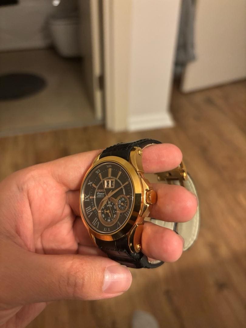 SIFIRDAN FARKSIZ JELATINI USTUNDE SEIKO KINETIC PERPETUAL - 5