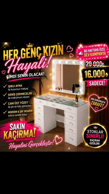 makyaj masası
