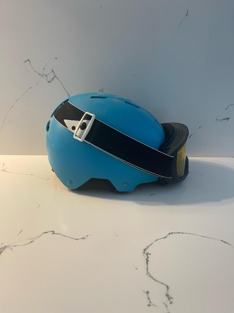 Wedze Kayak/Snowboard kask + Orijinal Gözlük | 53-56 cm |Ayarlanabilir - 3