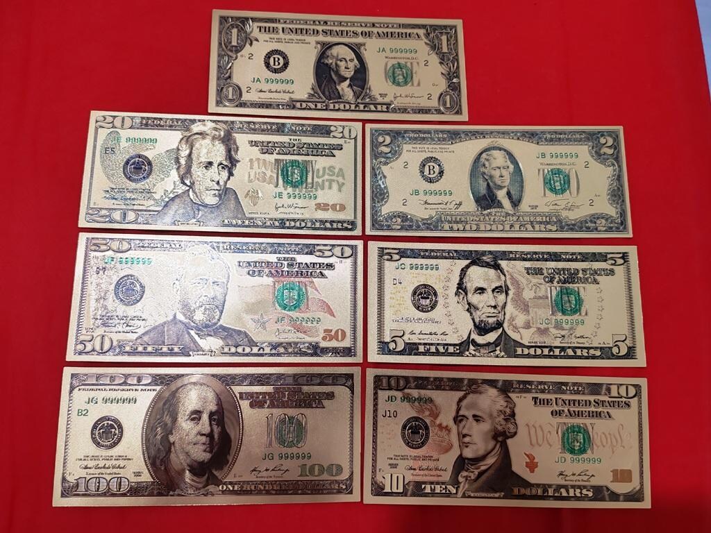 Hediyelik kolleksiyonluk 925 kaplama gümüş dolar seti - 4