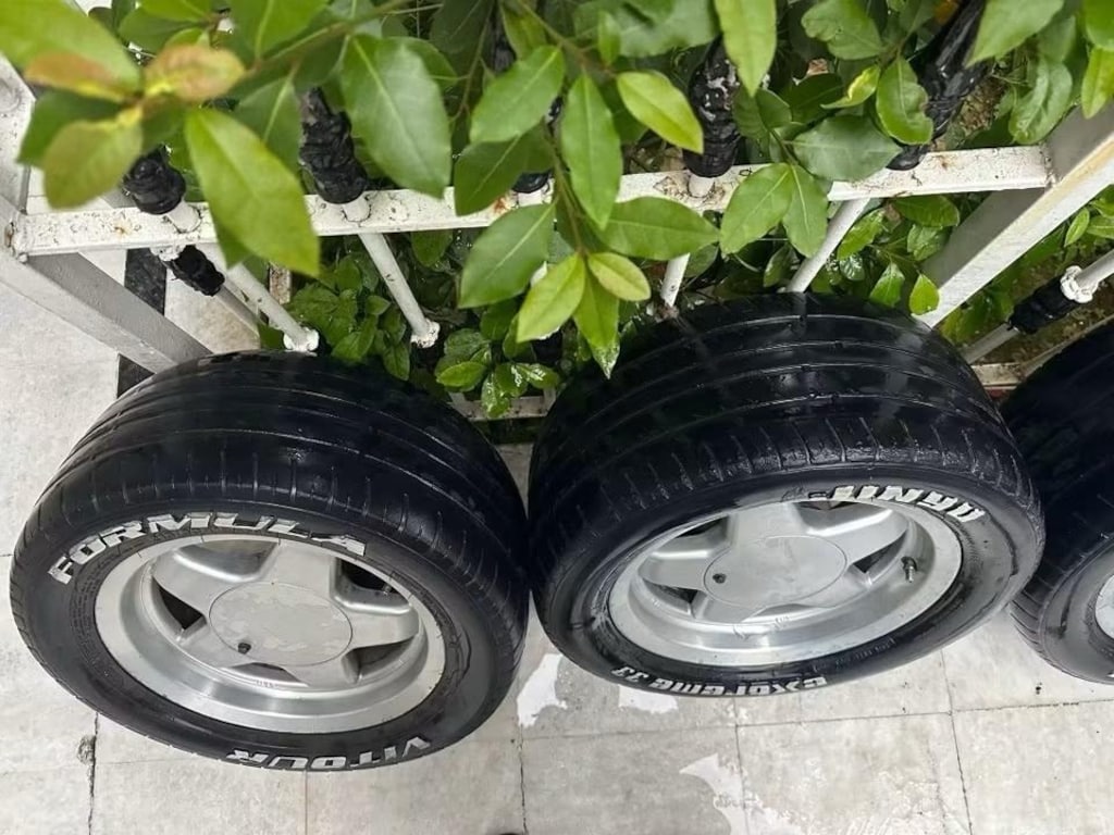 CMS 40 jant lastik takımı 3.Adet JİNYU Extreme 33 dür 215 50 13.tür - 7