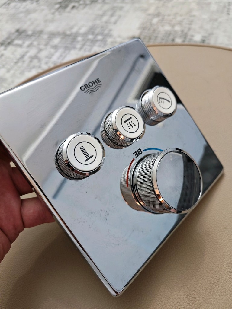 Grohe Grohtherm SmartControl Ankastre Duş Paneli (Dış Set) - 3