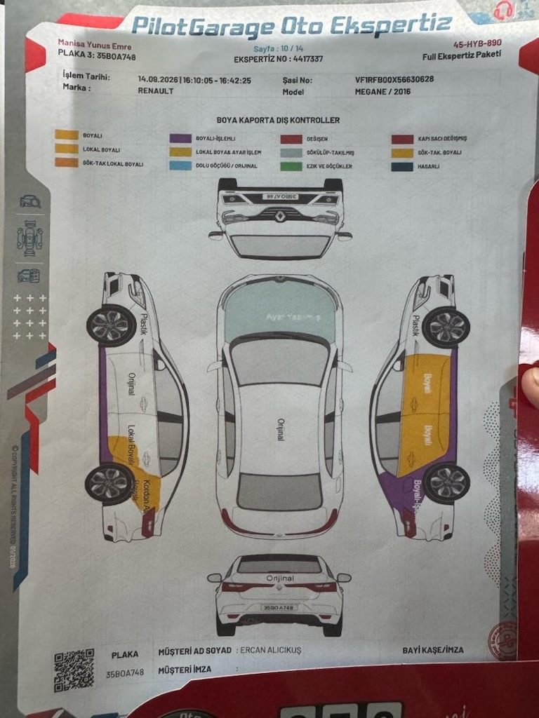 Renault Megane 4 2016 Model DEĞİŞENSİZ - 17