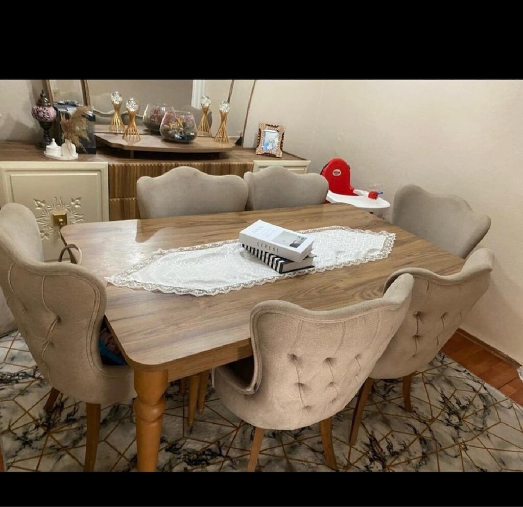 yemek masası 6 sandalye konsol