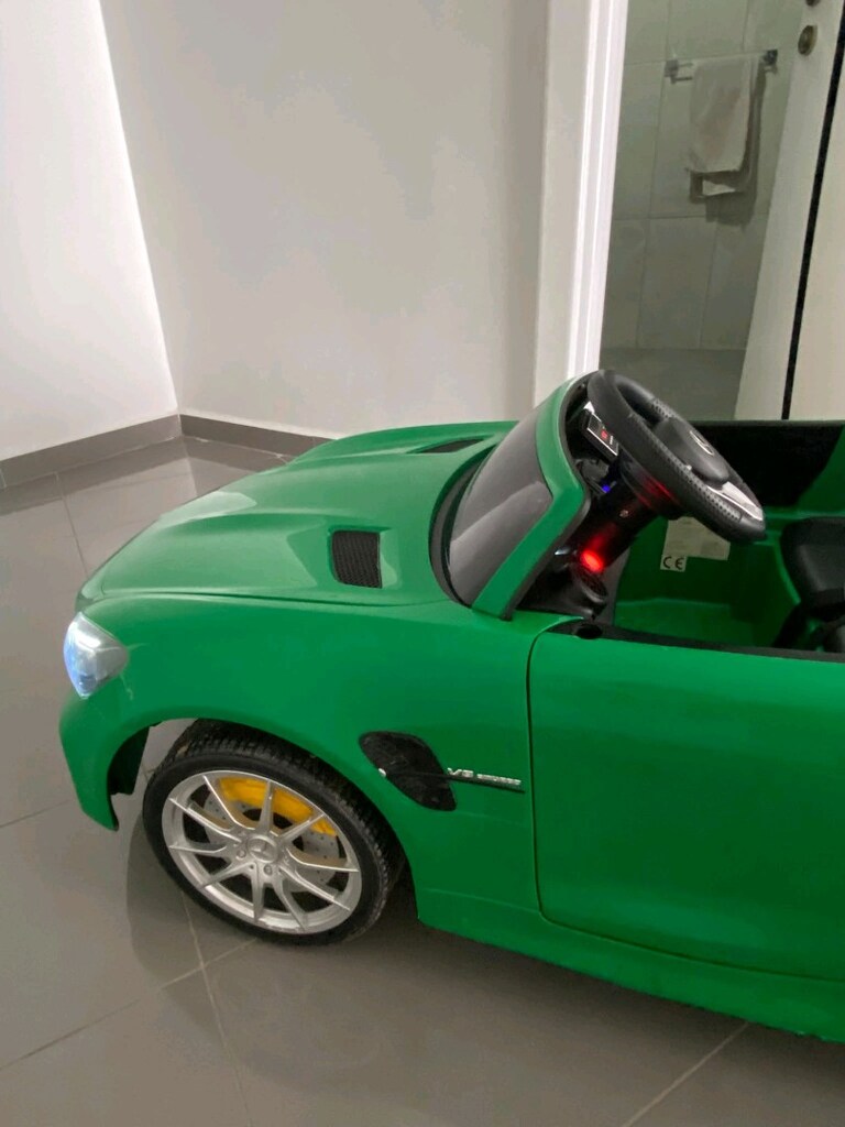 12V Çift Kişilik Mercedes Akülü Araba - 14