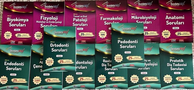 GÜNCEL VE HİÇ DOKUNULMAMIŞ DUS KİTAP SERİLERİ