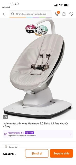 4moms sorunsuz hasarsız