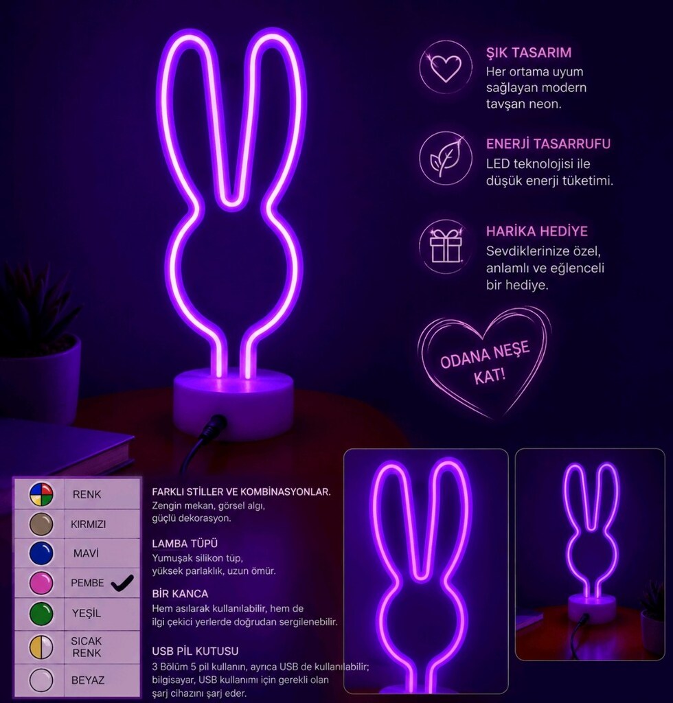 Neon Led Işık - 4
