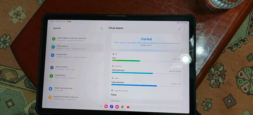 samsung s7 fe üst düzey tablet sorunsuz kalemli - 4