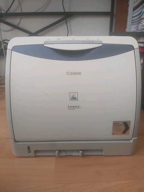 Canon i-sensys lbp 5000 renkli lazer yazıcı