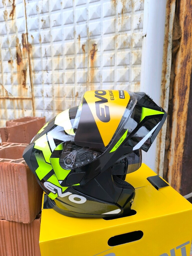 Kask EVO Çene Açılır Güneş Vizörlü Sıfır Beden L Mevcuttur İzmir - 4