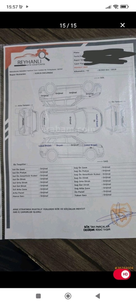 pejo 3008 GT line acil satılık takasa açık otomatik araçlarla - 2