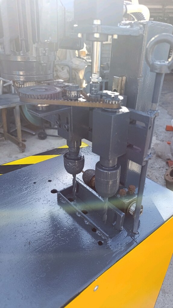 ÇOKLU DELİK DELME OTOMATİK PNÖMATİK SİSTEM TEMİZ SIFIR AYARINDADIR - 13