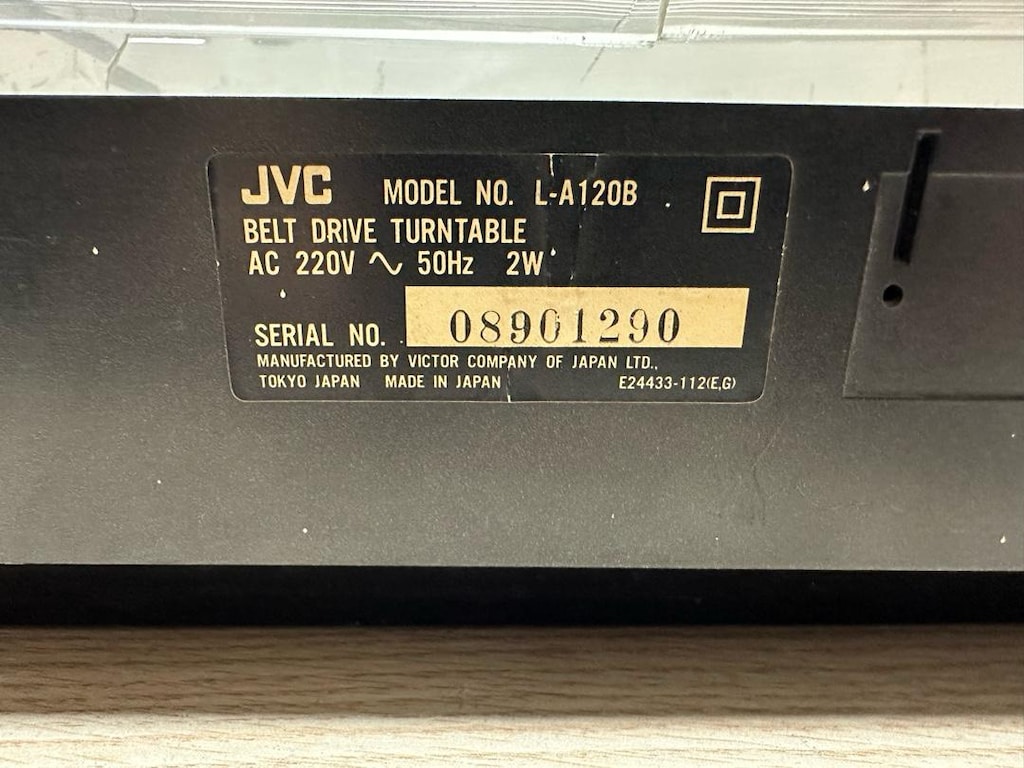 JVC L-A120 YEDEK PARÇA PİKAP İĞNE YOK HALİ KAPAK KOL MENTEŞE MOTOR - 7