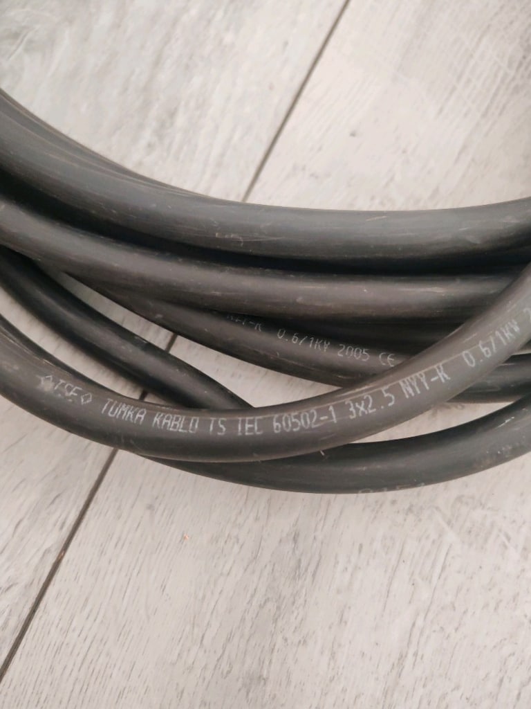 Enerji kablosu 3x2.5 nyy - 2