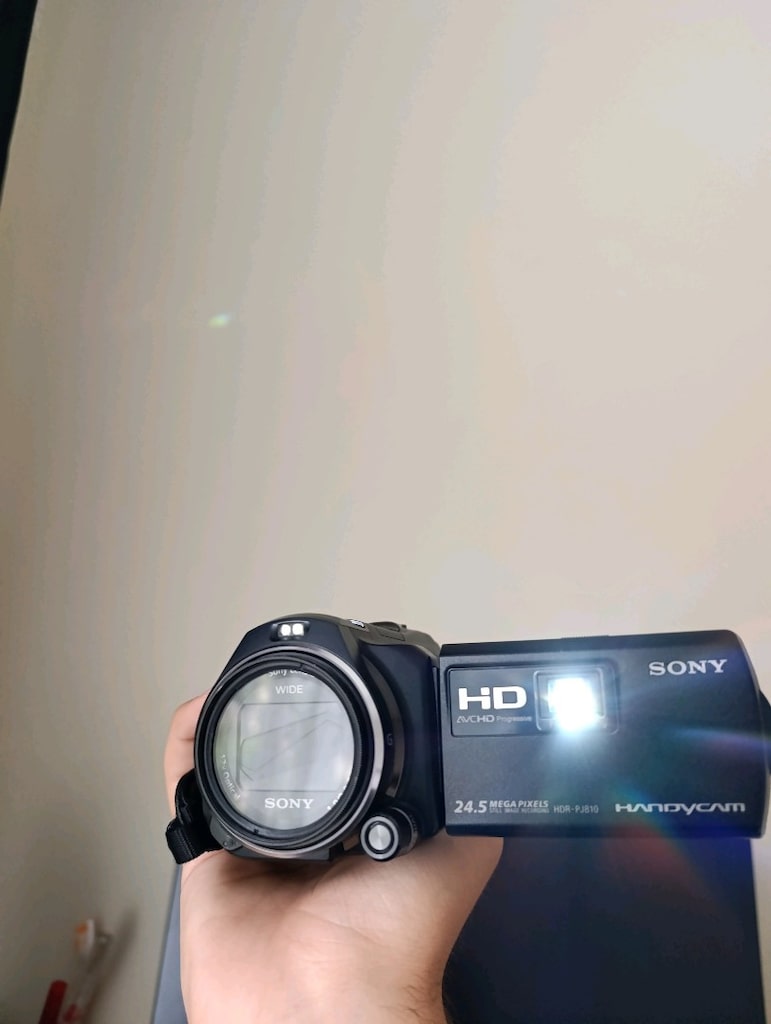 Temiz Tam Takım Sony HDR-PJ810 1080p HD Video Kamerası Donanımlı - 8