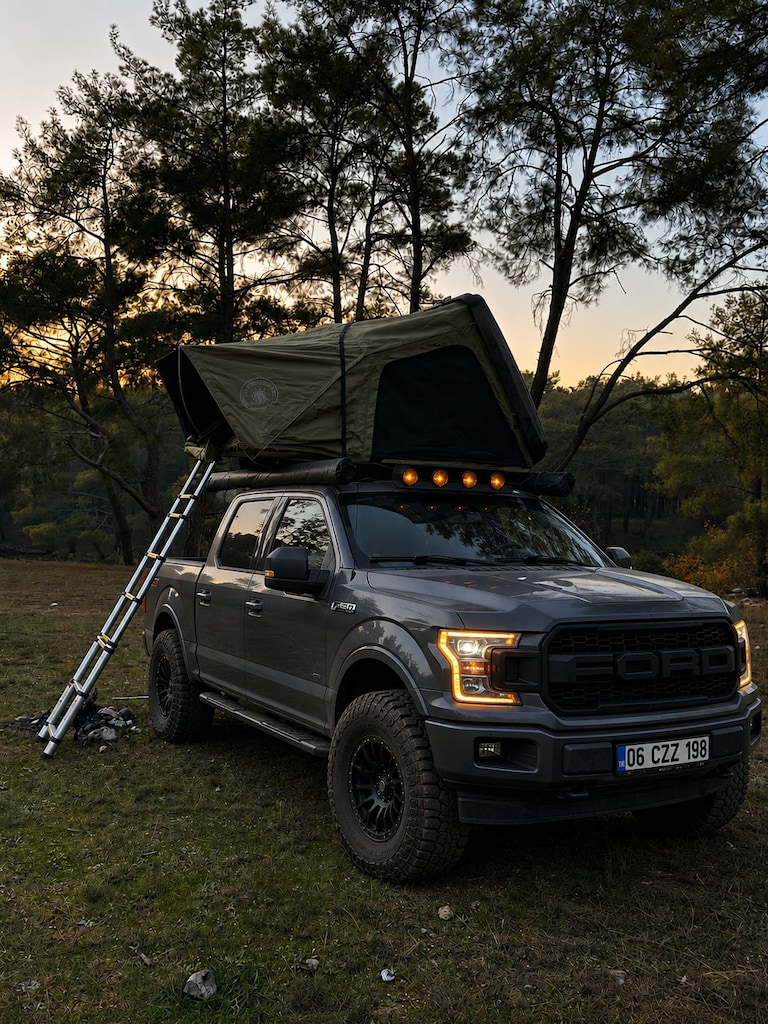 Brothers Camp Araç Üstü Çadır – Orta Aile Modeli