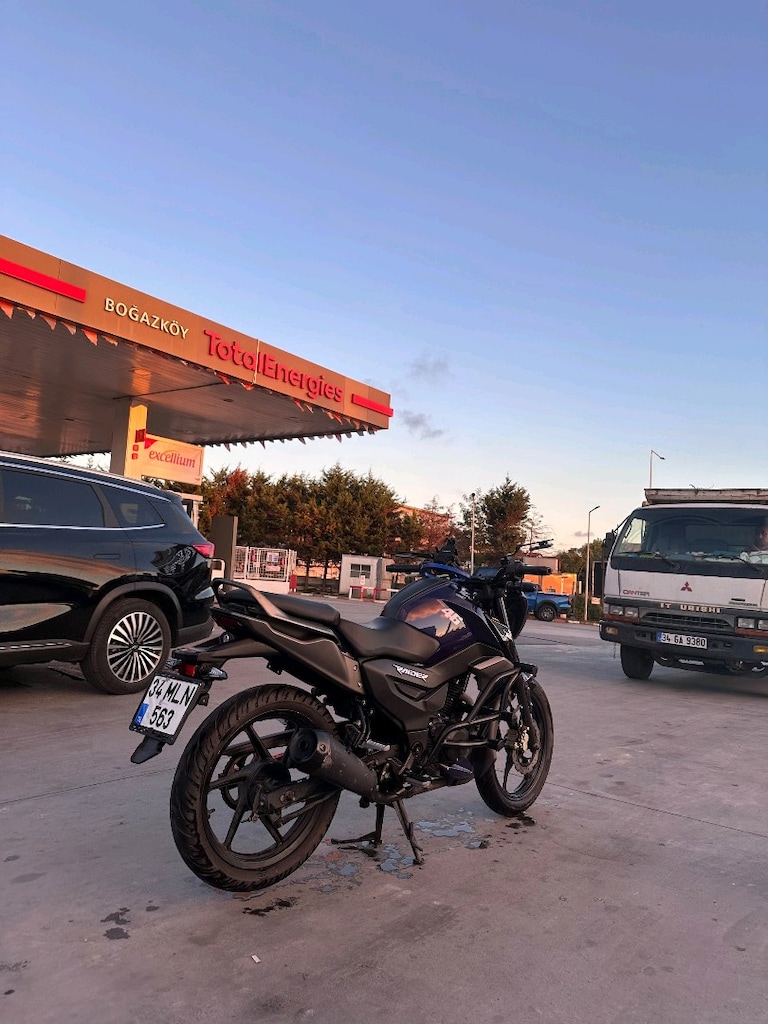 Sorunsuz mekanik tertemiz rider 18.500 km’de motorun ekstraları ön kor - 9