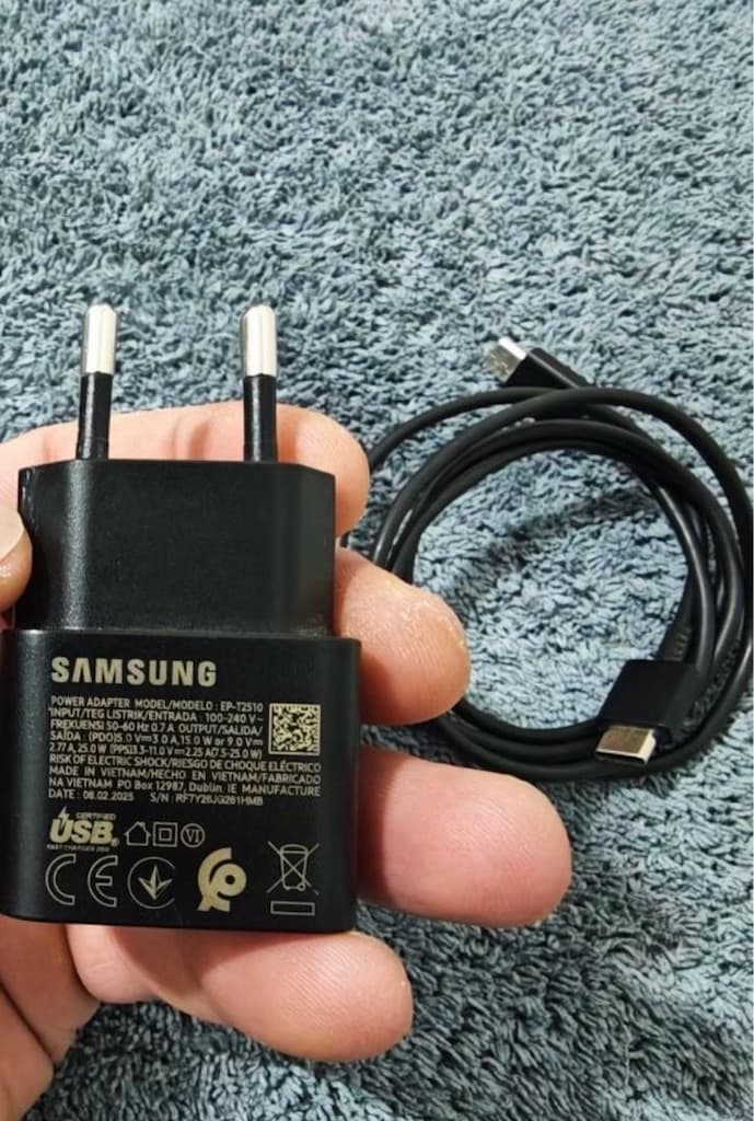 orijinal Samsung 25 walt şarj cihazı - 3