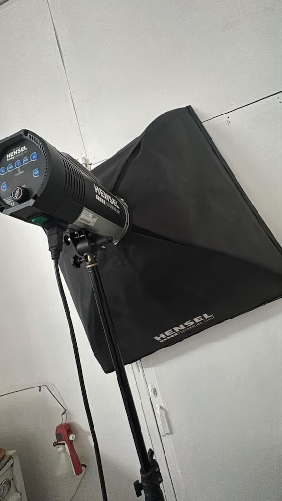 3 Adet Hensel Expert D1000+2 Adet SOFTBOX BUTTERFLY FRAME PERDE HEDİYE - 3