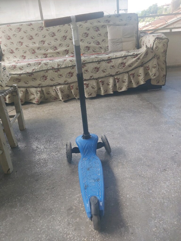 Mavi Çocuk Scooter - 7
