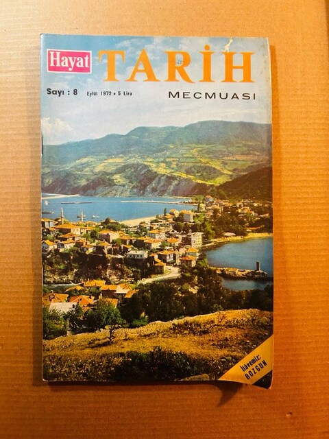 Hayat Tarih Dergi. Eylül 1972 . Yırtık, eksik sayfa yoktur. #hobi #kol