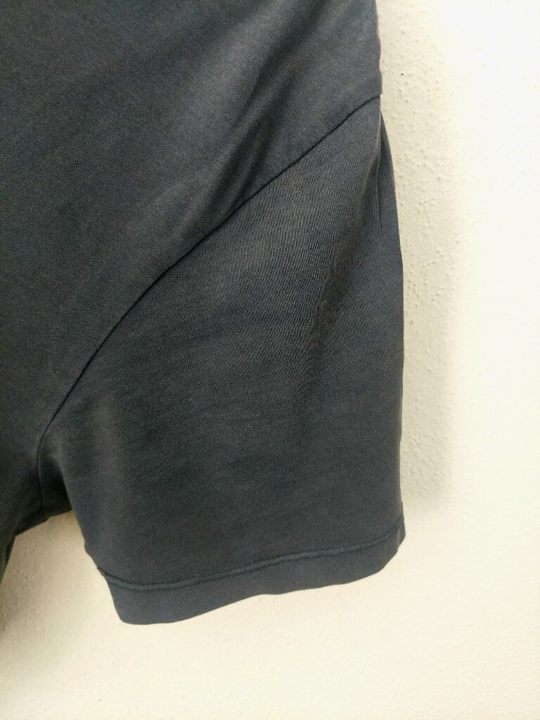 MUDO erkek antrasit V yaka tshirt - 4