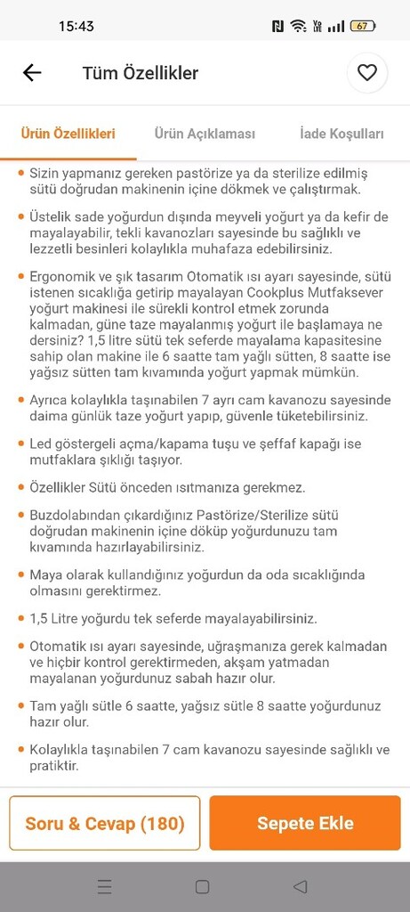 Cookplus Yoğurt Makinesi - 5