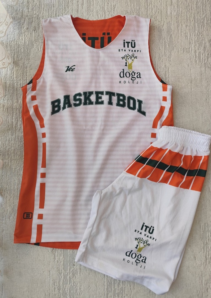 DOĞA KOLEJİ İTÜ BASKETBOL TAKIM FORMA SPOR XS - 2